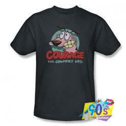 Courage the Cowardly Dog Vintage Cartoon T Shirt