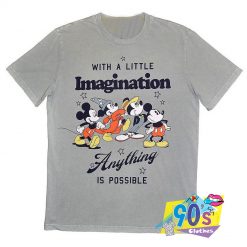 Disney Mickey Mouse Imagination Vintage Cartoon T Shirt