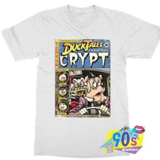 Duck Tales From The Crypt Vintage Cartoon T Shirt