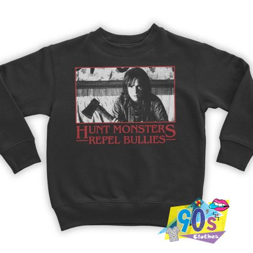 Hunt Monsters Repel Bullies Sweatshirt