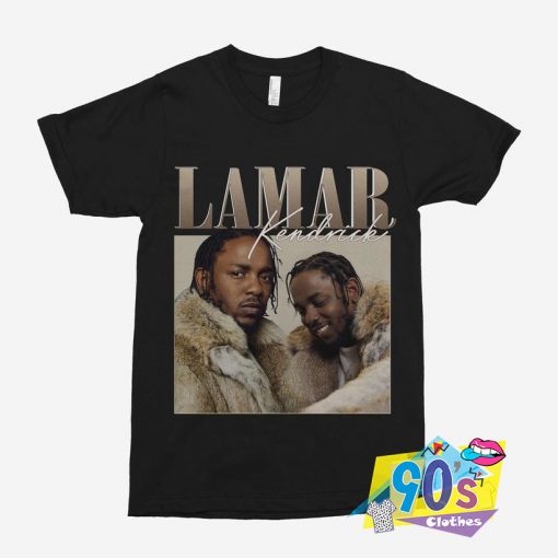 Kendrick Lamar 90s Vintage Black Rapper T Shirt