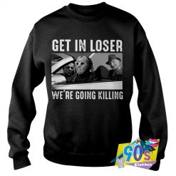 Michael Myers Freddy Krueger Jason Voorhees Sweatshirt