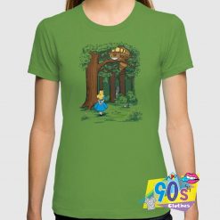 Neighbour Alice In Wonderland Vintage Cartoon T Shirt