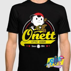 Onett Little League Vintage Cartoon T Shirt