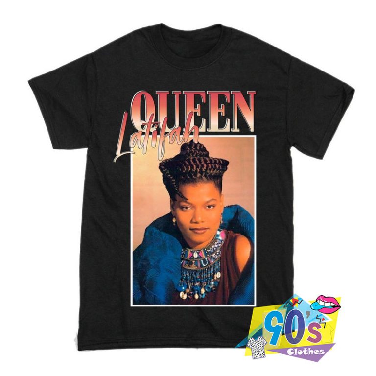 Queen Latifah Rapper T Shirt - 90sclothes.com