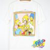 Simpson Family Say Cheese Vintage Cartoon T Shirt