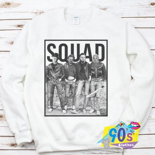 Squad Jason Voorhees Aan All Horror Character Sweatshirt