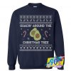 Avocado Christmas Tree Ugly Sweatshirt