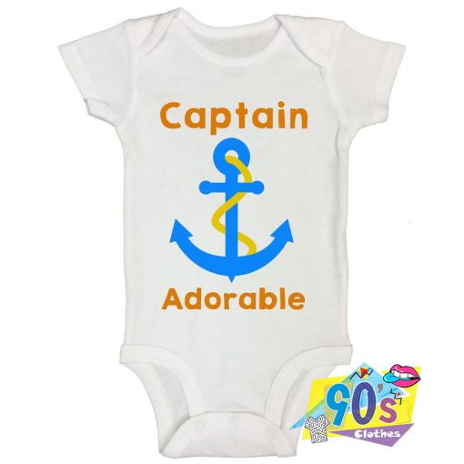 Captain Adorable Baby Onesie