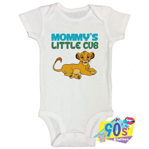 Mommys Little Cub Baby Onesie, Baby Clothes - 90sclothes.com