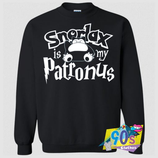 Pokemon Snorlax Is My Patronus Harry Potter Sweatshirt