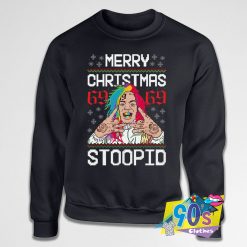 Tekashi 6ix9ine Rapper Ugly Christmas Sweatshirt