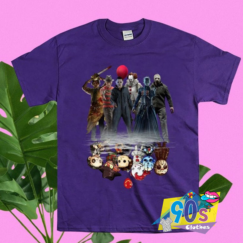 Friends Squad Horror Halloween Joker T shirt - 90sclothes.com