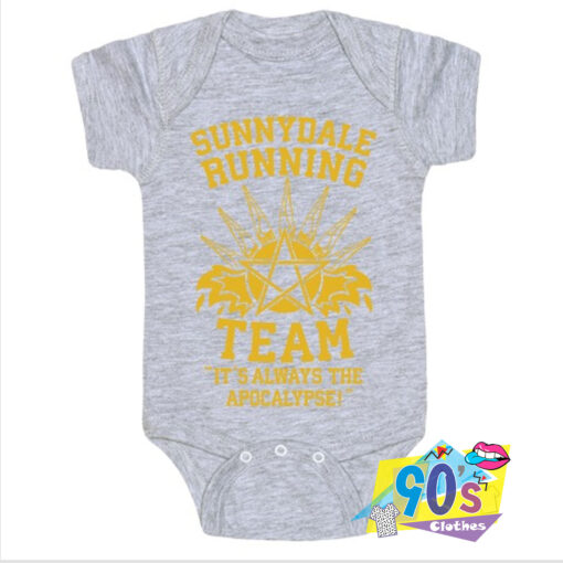 Sunnydale Running Team Baby Onesie