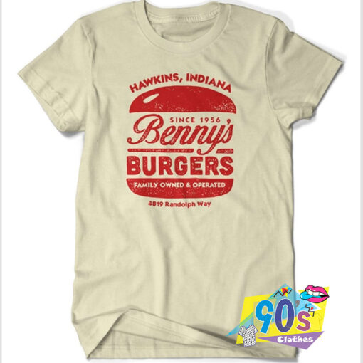 enny's Burgers, Stranger Things T shirt