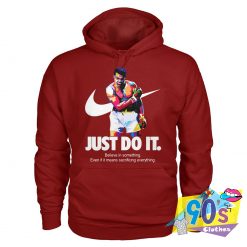 Muhammad Ali Just Do It Believe In Something Hoodie