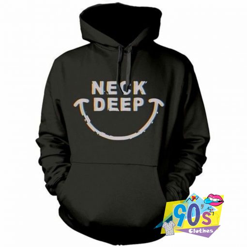 Neck Deep Hazy Smile Vintage Hoodie