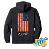 Vintage Betsy Ross Flag 1776 Revolutionary Flag Hoodie