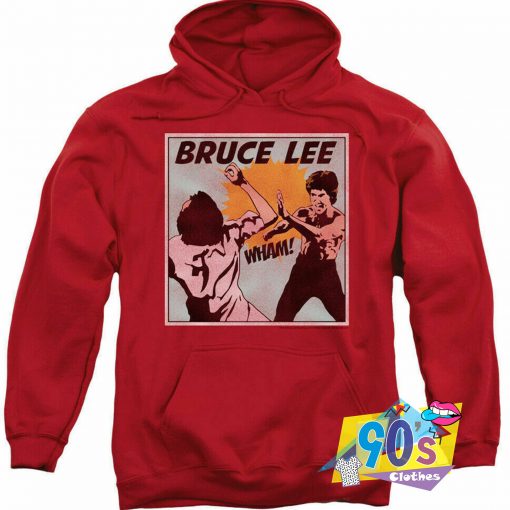 Vintage Bruce Lee Fighting Unisex Hoodie