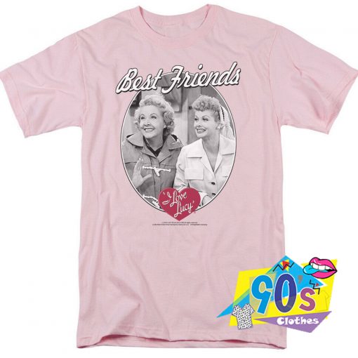 Vintage I Love Lucy 50s TV Series Best Friends Tee