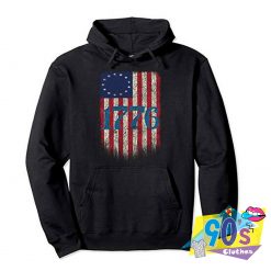 etsy Ross 4th Of July American Flag Vintage Hoodie