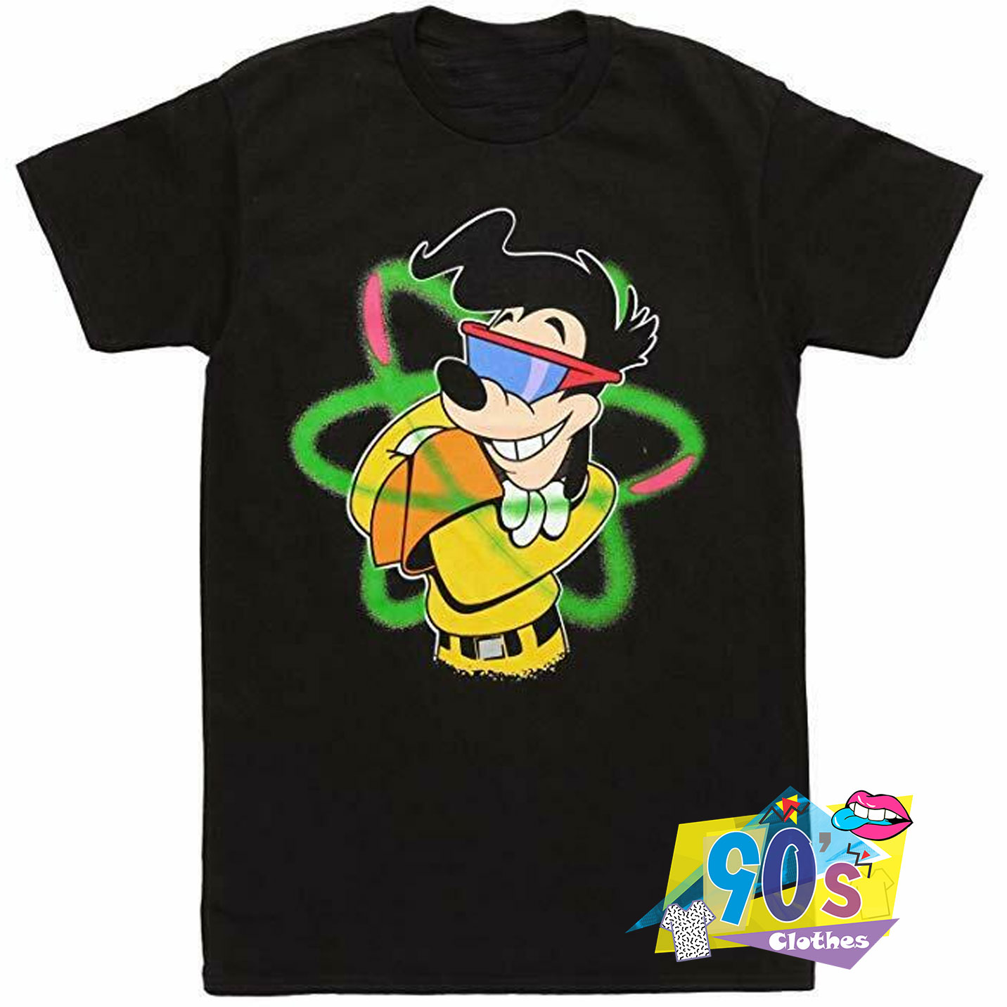 Disney Goofy Movie Powerline T shirt On Sale - 90sclothes.com