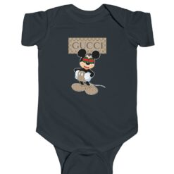 Mickey Mouse Parody Gucci Baby Onesie 90s