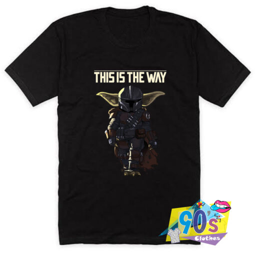 Baby Mando The Mandalorian T shirt