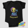 Cute Skeleton Skeletaww Baby Onesie