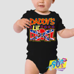 Daddy%27s Lil Rebel Baby Onesie