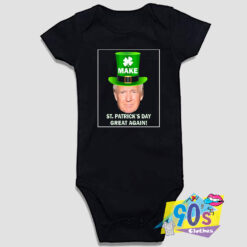 Donald Trump Make St. Patrick%27s Day Baby Onesie