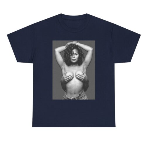 Janet Jackson Album Cover Rolling Stone T Shirt 90s