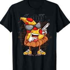 Pizza Gang Funny Design T Shirt