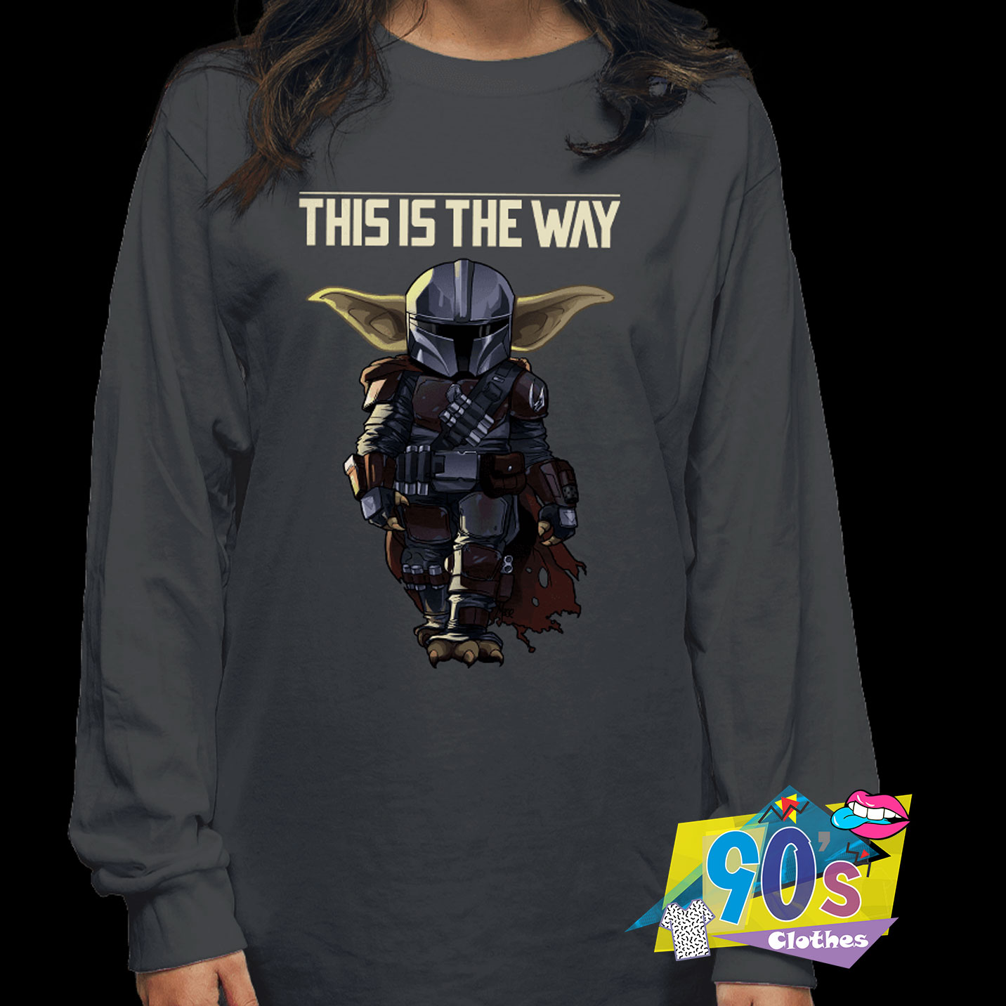 the child mandalorian sweatshirt