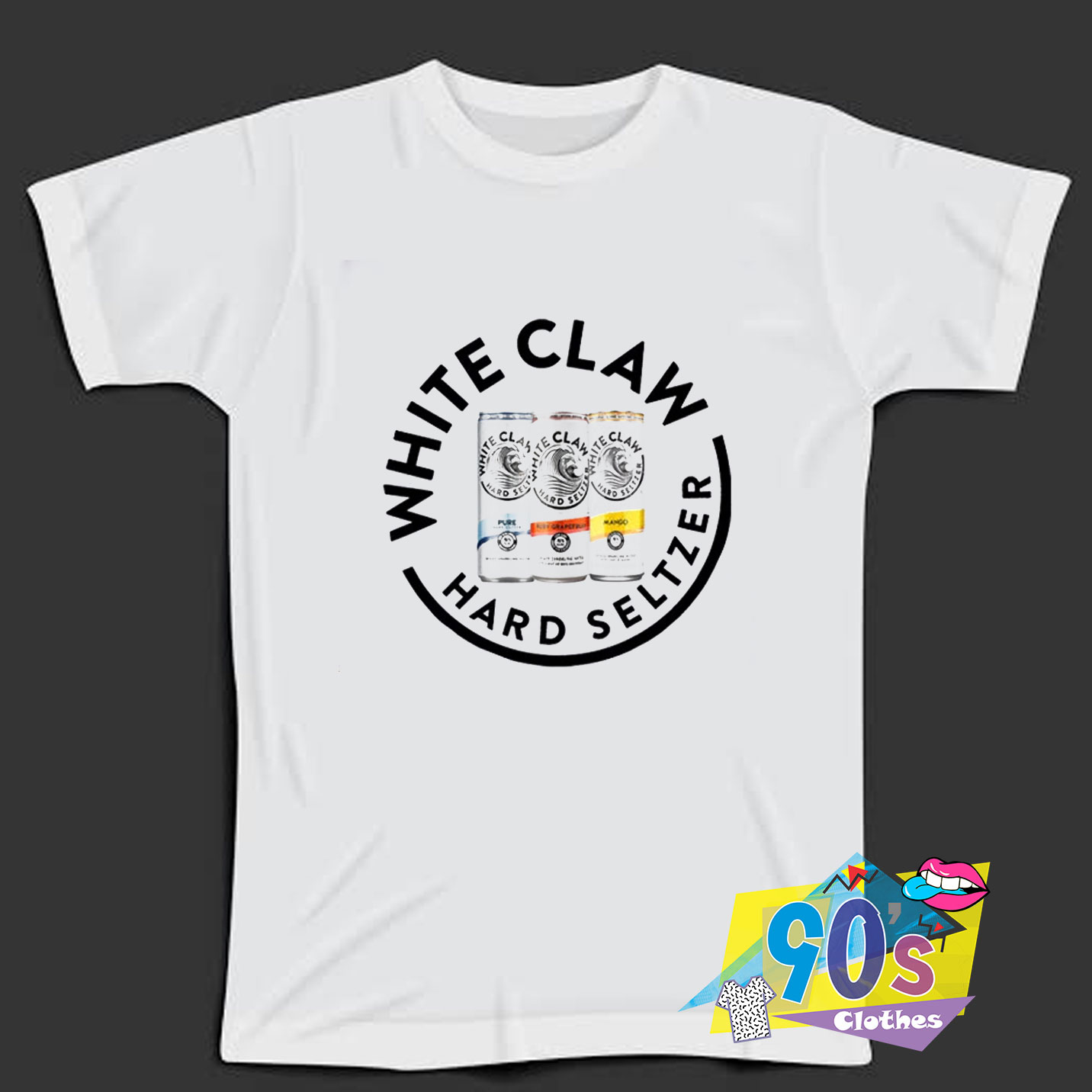 white claw polo shirt