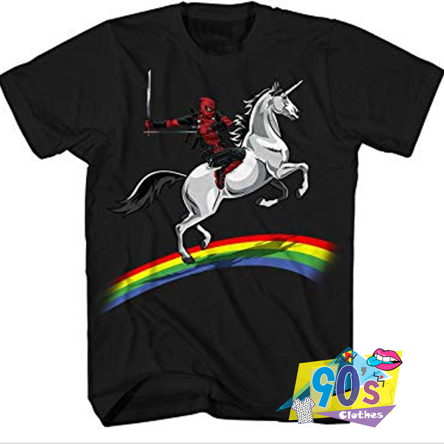 deadpool unicorn shirt walmart