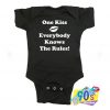 Everybody Knows the Rules Quote Baby Onesies