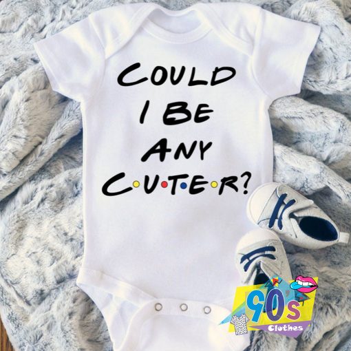 Friends TV Show Could Be Any Cuter Baby Onesie