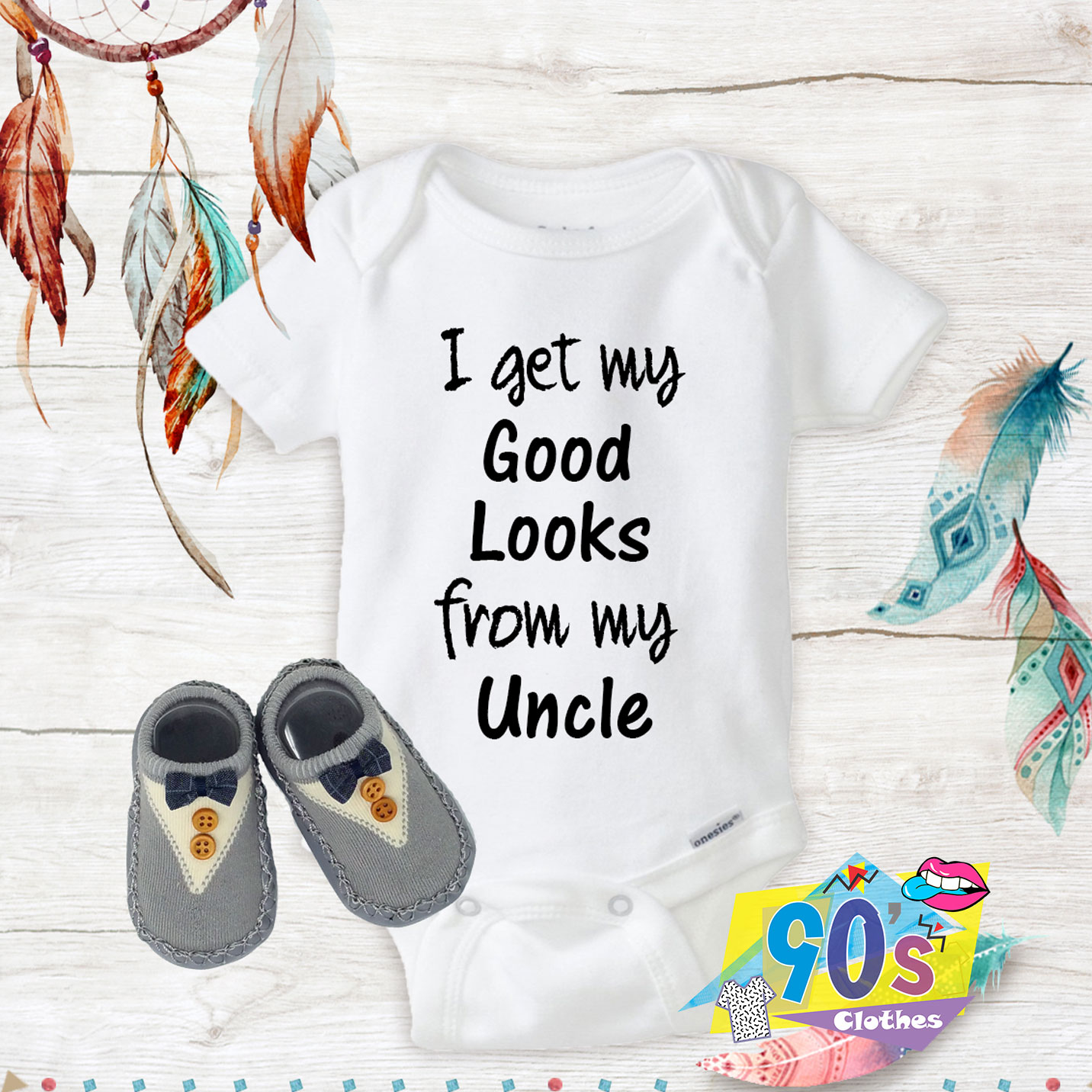 uncle baby onesie