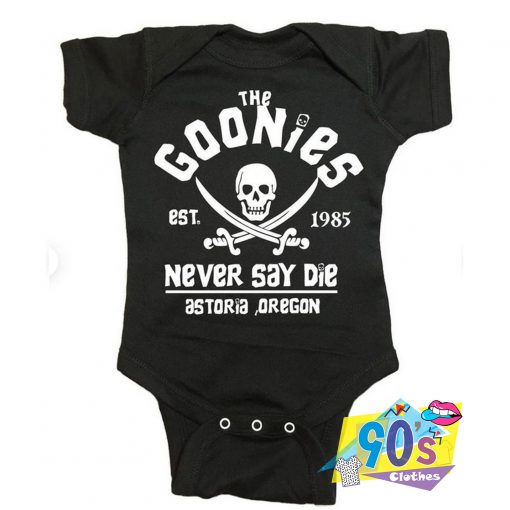 Goonies Never Say Die Cute Baby Onesies