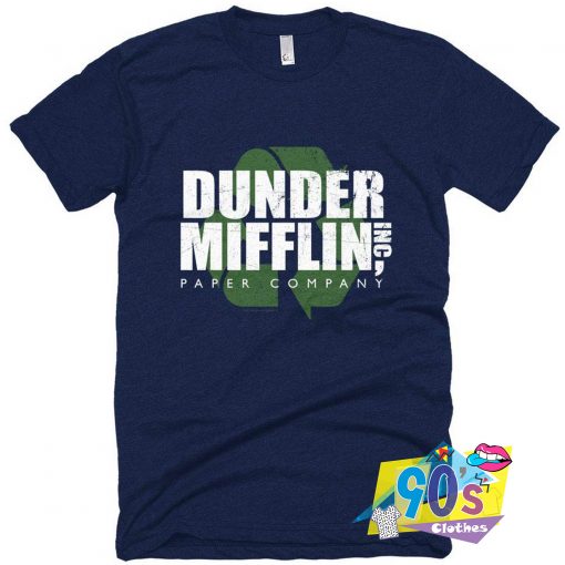 The Office Dunder Mifflin Recycle Vintage T Shirt