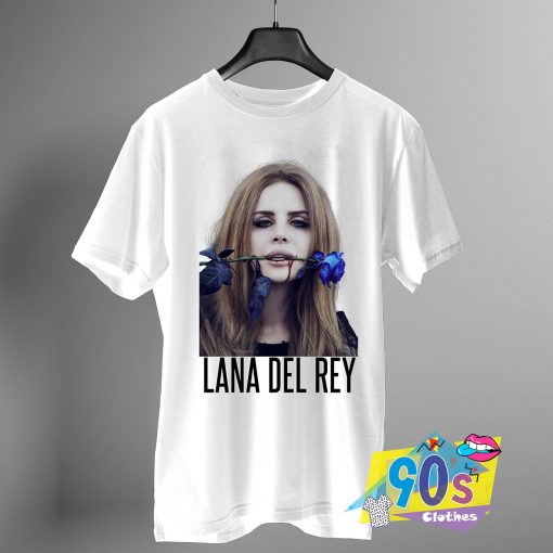 Vintage Lana Del Rey Purple Rose T Shirt