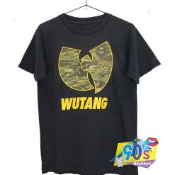 Vintage Wutang Green Camo 90s T Shirt