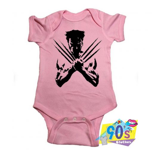 X Men Wolverine Baby Onesie