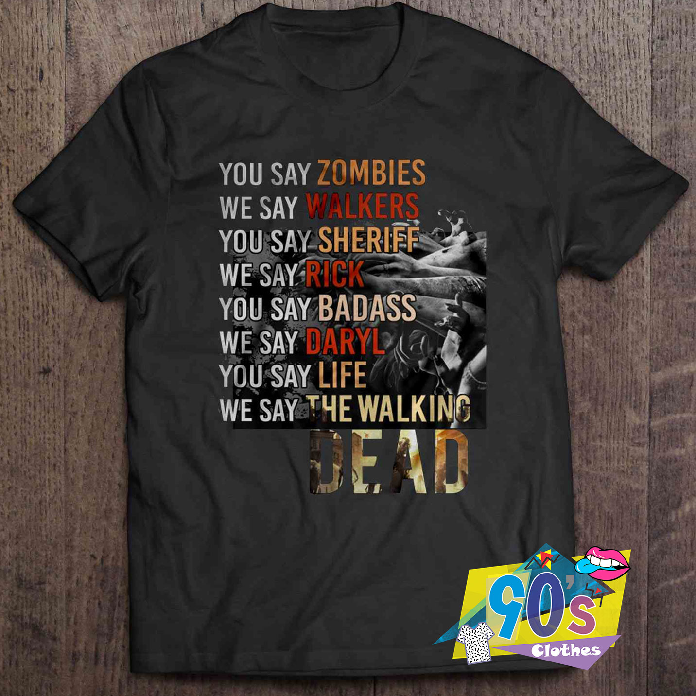 walking dead t shirt daryl