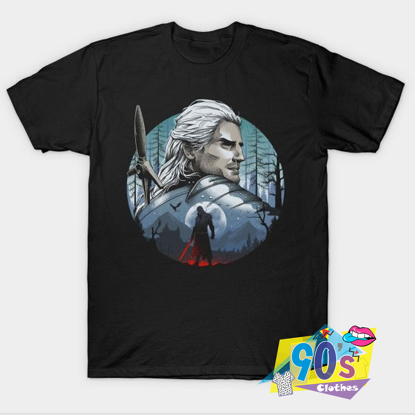 Cheap New Geralt Of Rivia Wild Hunter T Shirt On Sale - 90sclothes