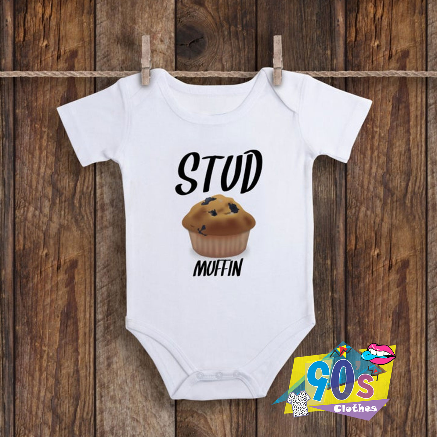 stud muffin onesie