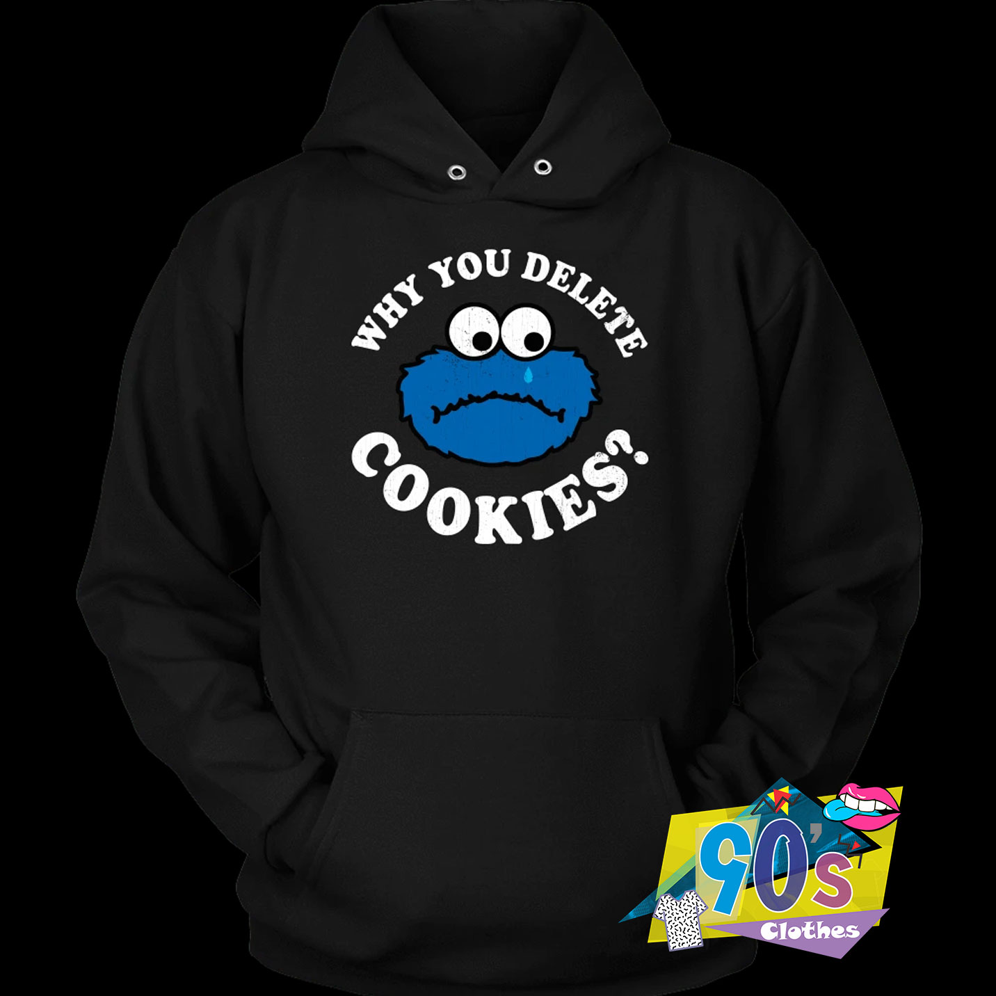 blue cookies hoodie
