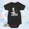 2Pac Tupac Shakur King Rap Cool Baby Onesie