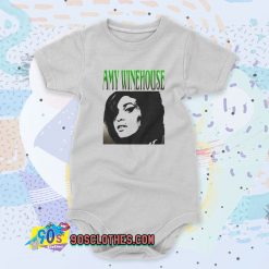 Amy Winehouse Cover Custom Baby Onesie